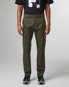 NN07 Theo Regular Fit Army Green Chino 1420