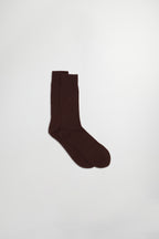 NN.07 Wool Blend Ten Sock 9140 - Demitasse