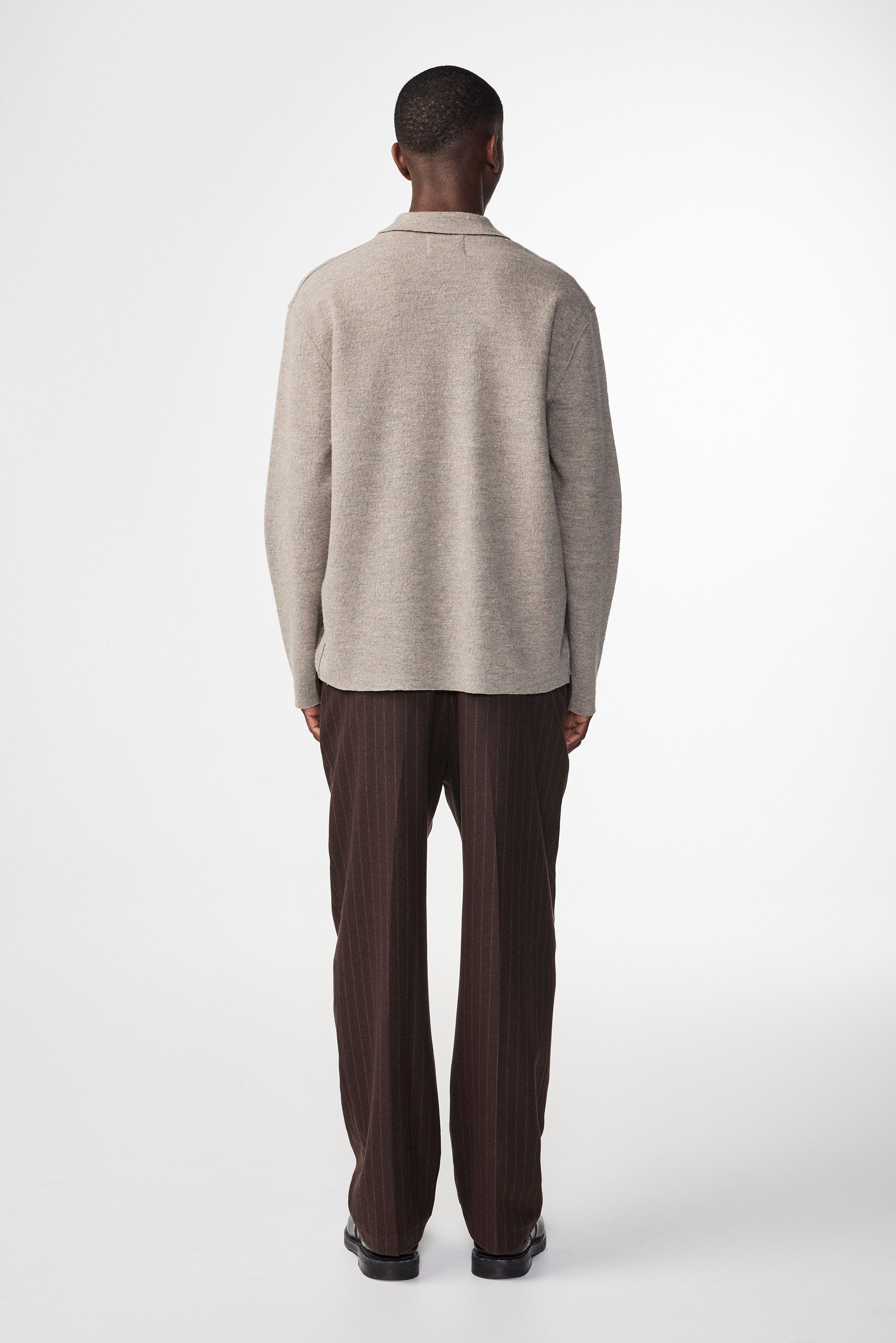 NN07 Blaze Boiled Wool Overshirt 6398