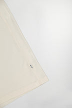 NN07 Clive Waffle Knit Long Sleeve Egg White 3323