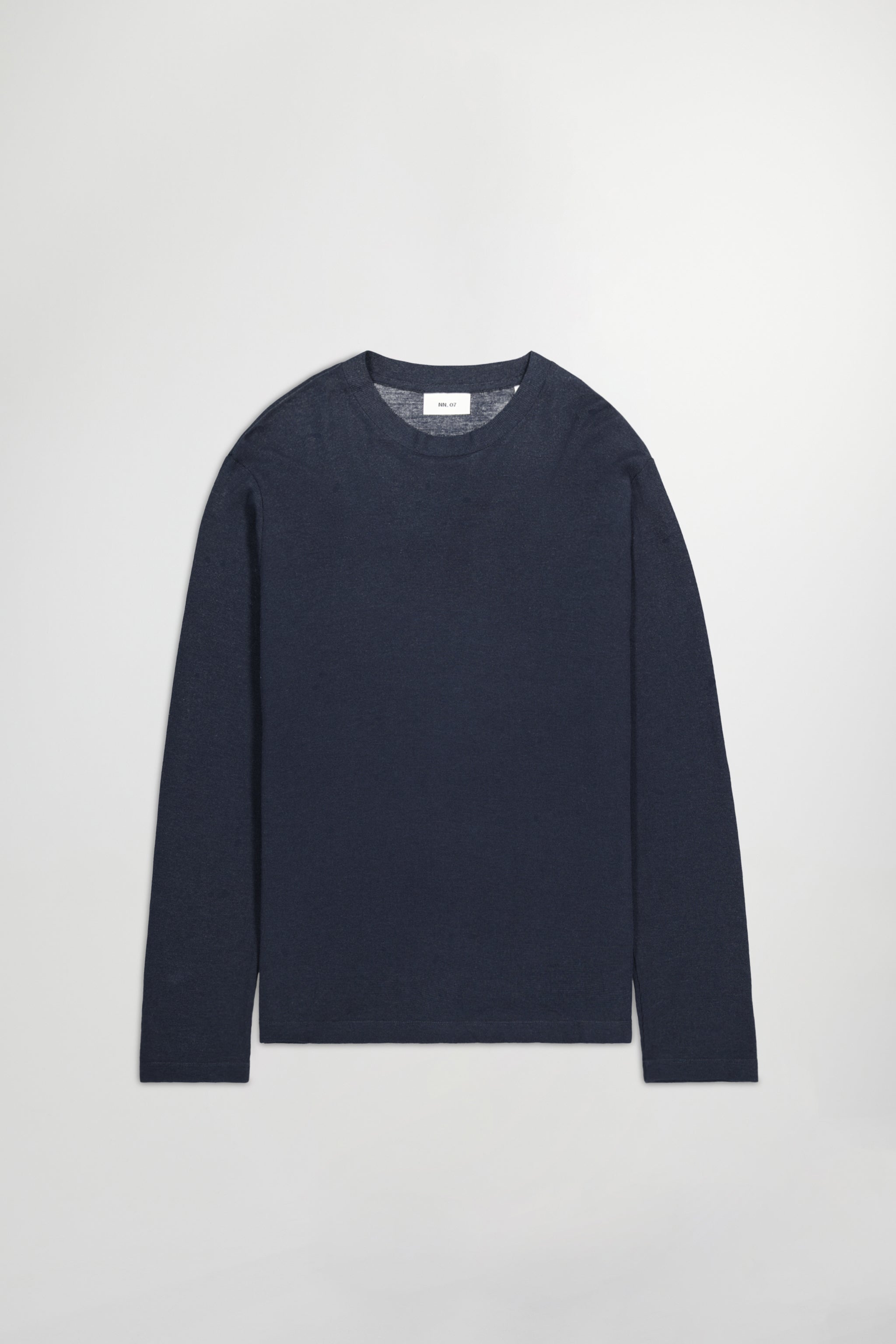 NN07 Clive Waffle Knit Long Sleeve 3323