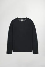 NN07 Clive Waffle Knit Long Sleeve 3323