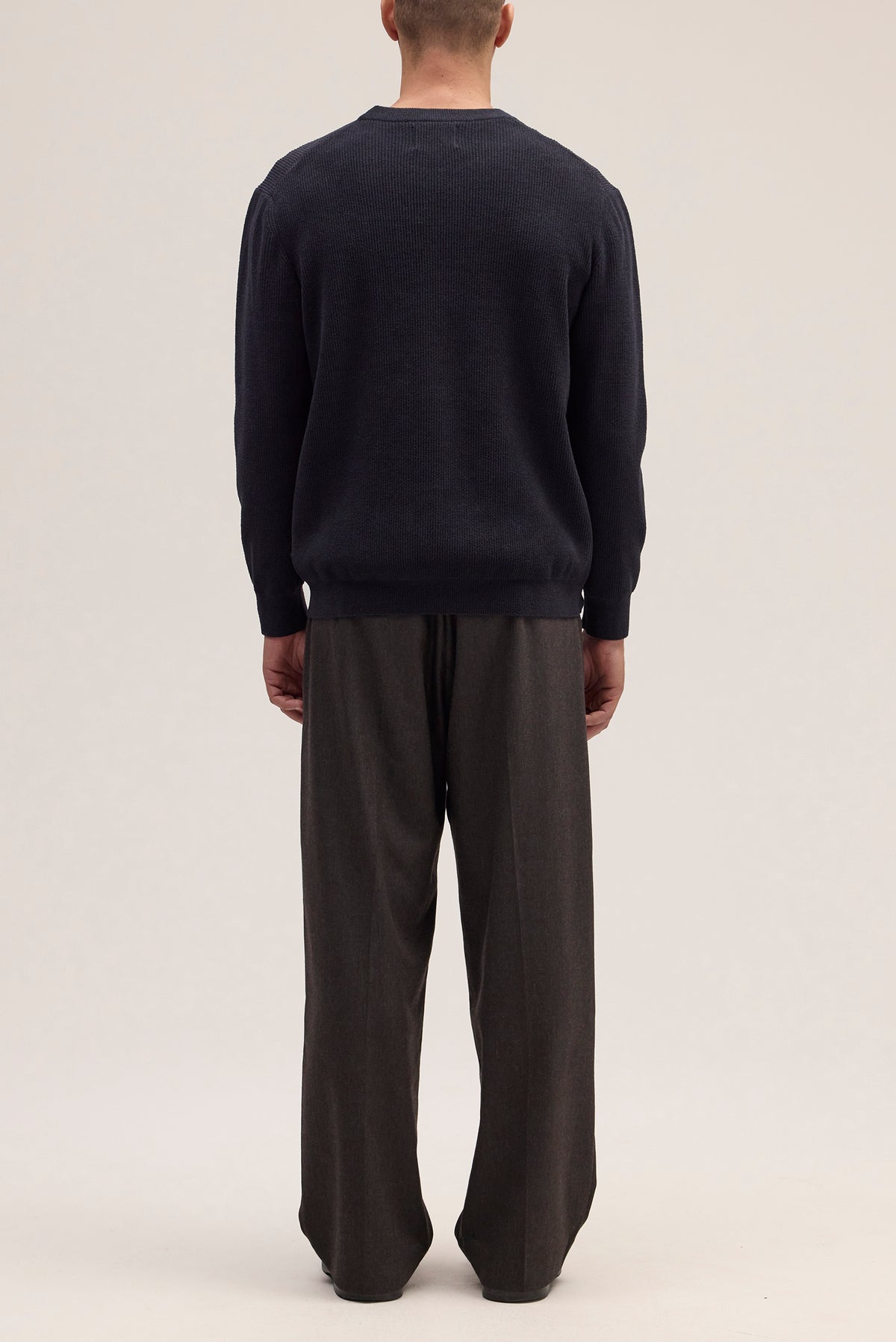 NN.07 Danny Lightweight Sweater 6429 - Black