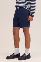 NN.07 Gregor Drawstring Shorts 1154 - Navy Blue
