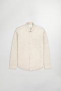 NN.07 Arne Button Down Linen Shirt 5706 - Oat