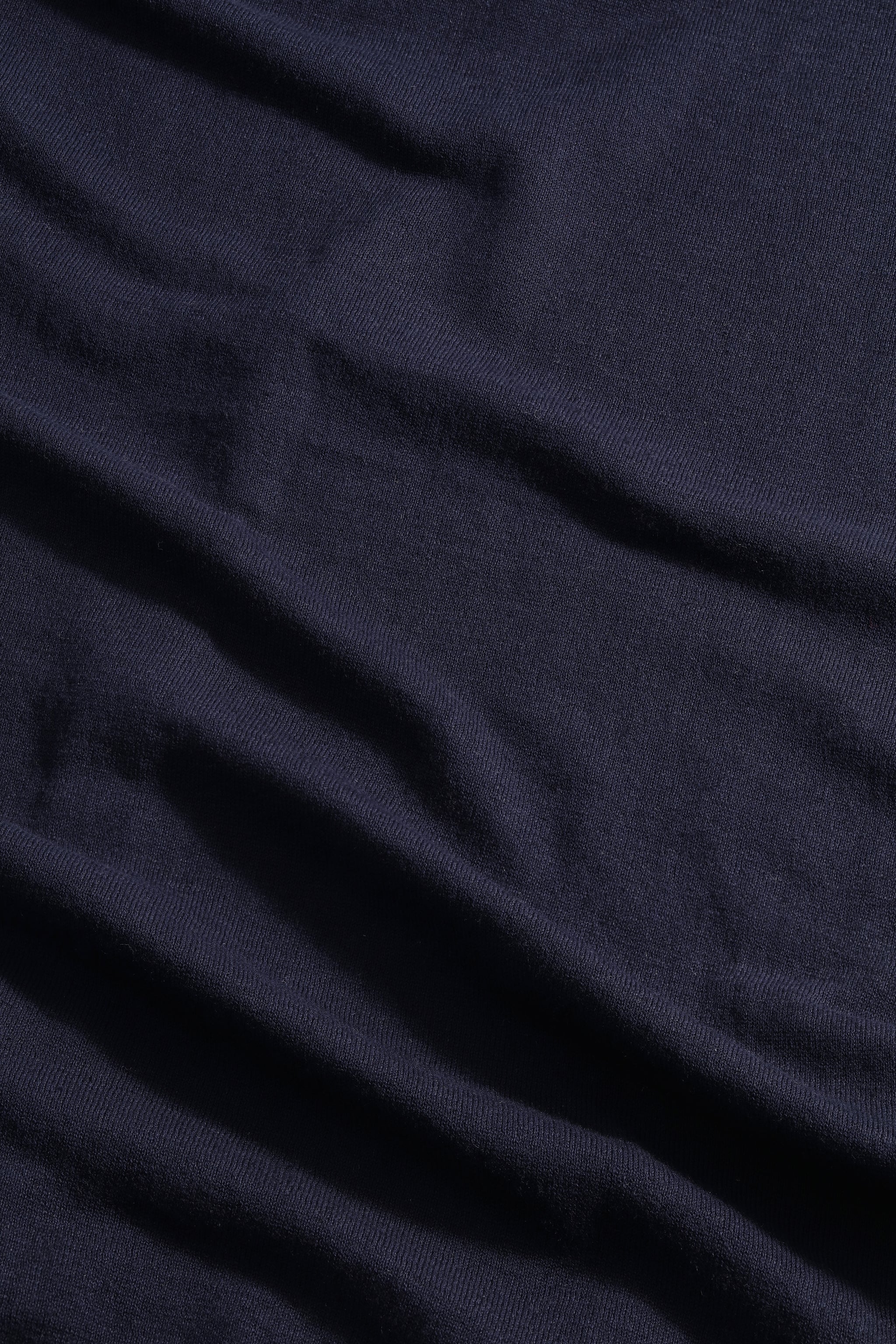 NN.07 Ryan Knitted Linen Polo - Navy Blue
