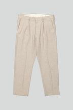 NN07 Bill Pleated Cotton Blend Trouser 1067