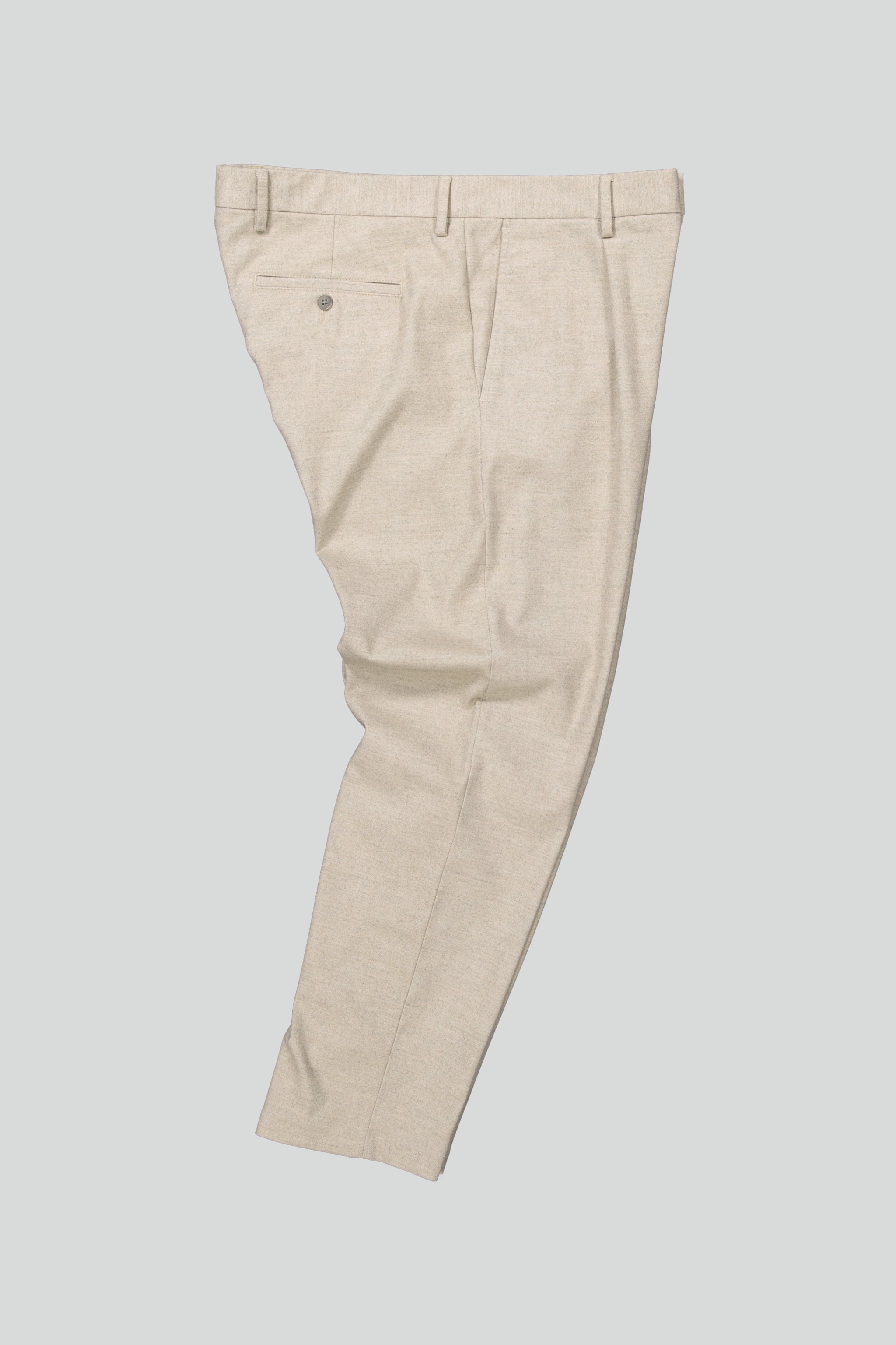 NN07 Bill Pleated Cotton Blend Trouser 1067