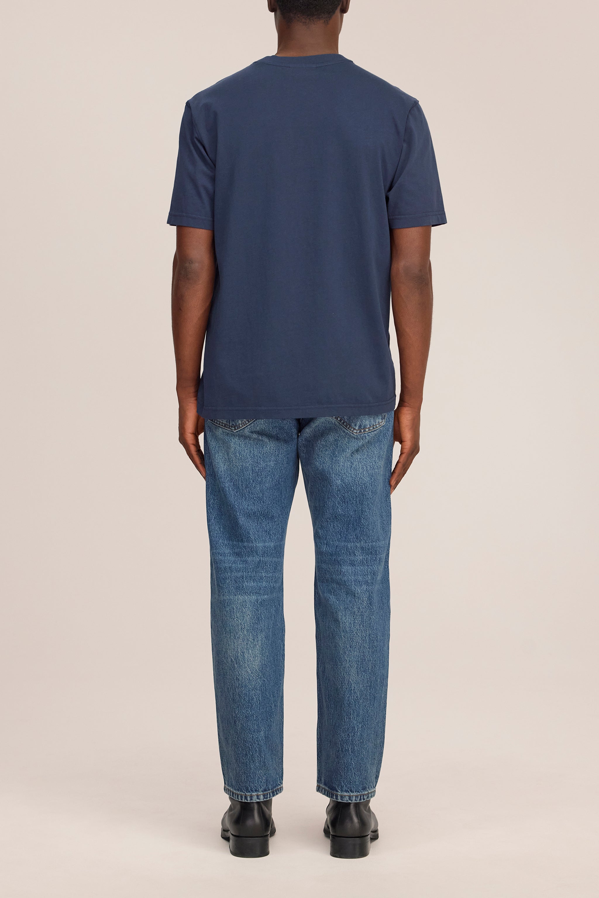 NN07 Adam Embroided Logo Pima Cotton T-Shirt 3209