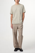 NN07 Adam Embroided Logo Pima Cotton T-Shirt 3209
