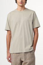 NN07 Adam Embroided Logo Pima Cotton T-Shirt 3209