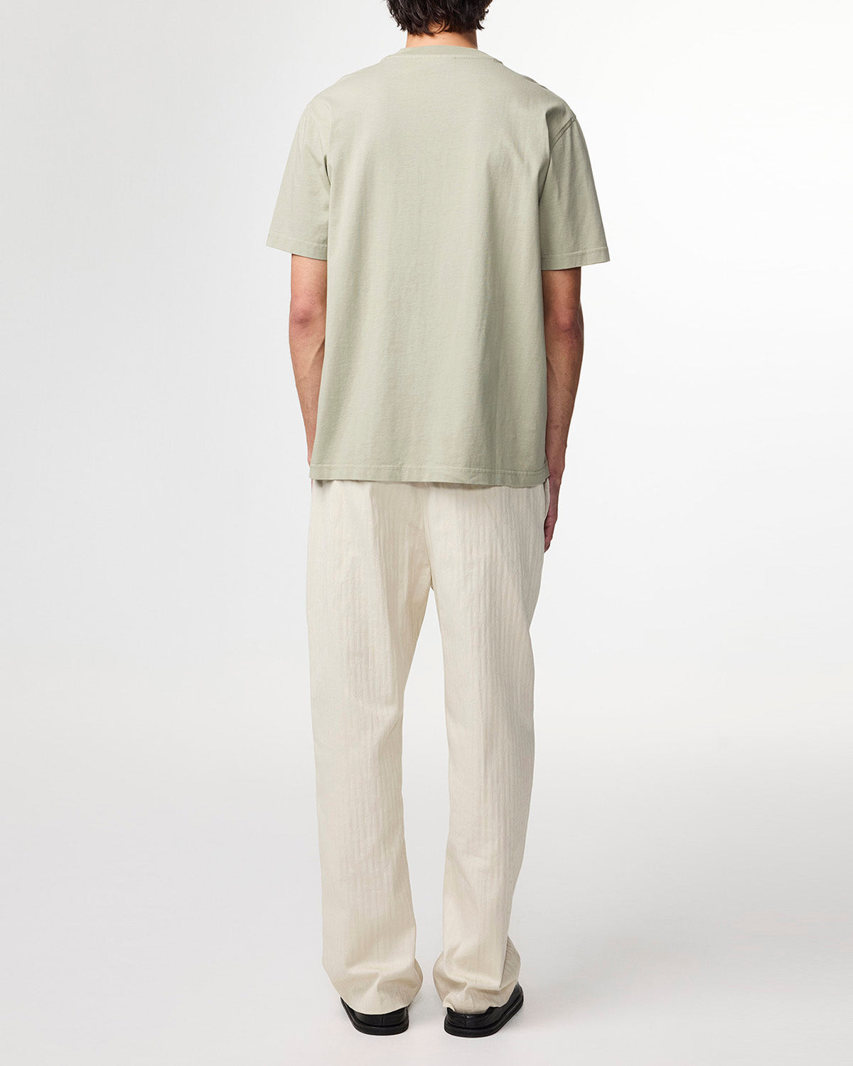 NN07 Adam Embroided Logo Pima Cotton T-Shirt 3209