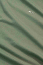 NN.07 Adam Embroidered Pima Cotton T-Shirt 3209 - Sea Spray