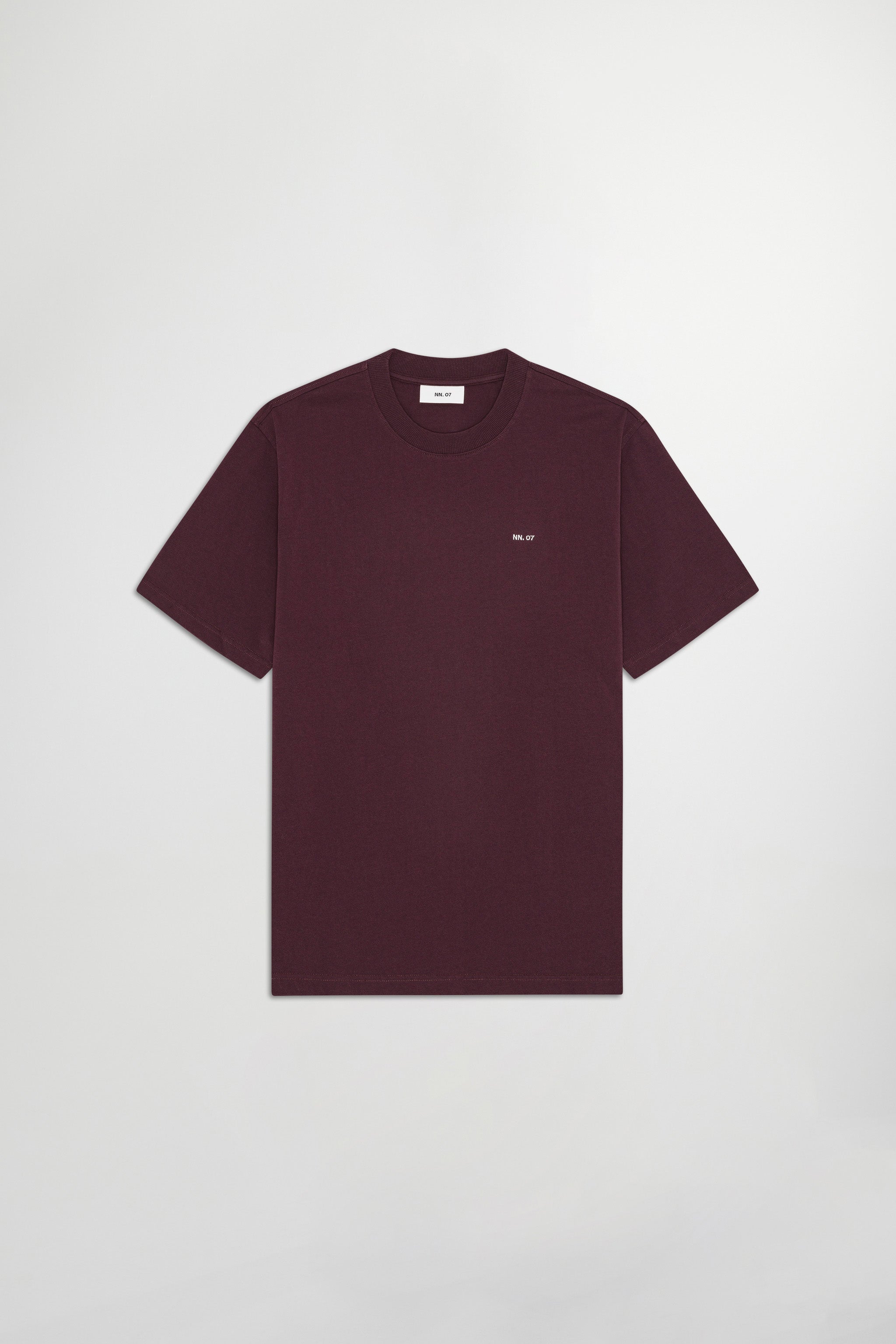 NN07 Adam Embroided Logo Pima Cotton T-Shirt 3209