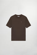 NN07 Adam Embroided Logo Pima Cotton T-Shirt 3209
