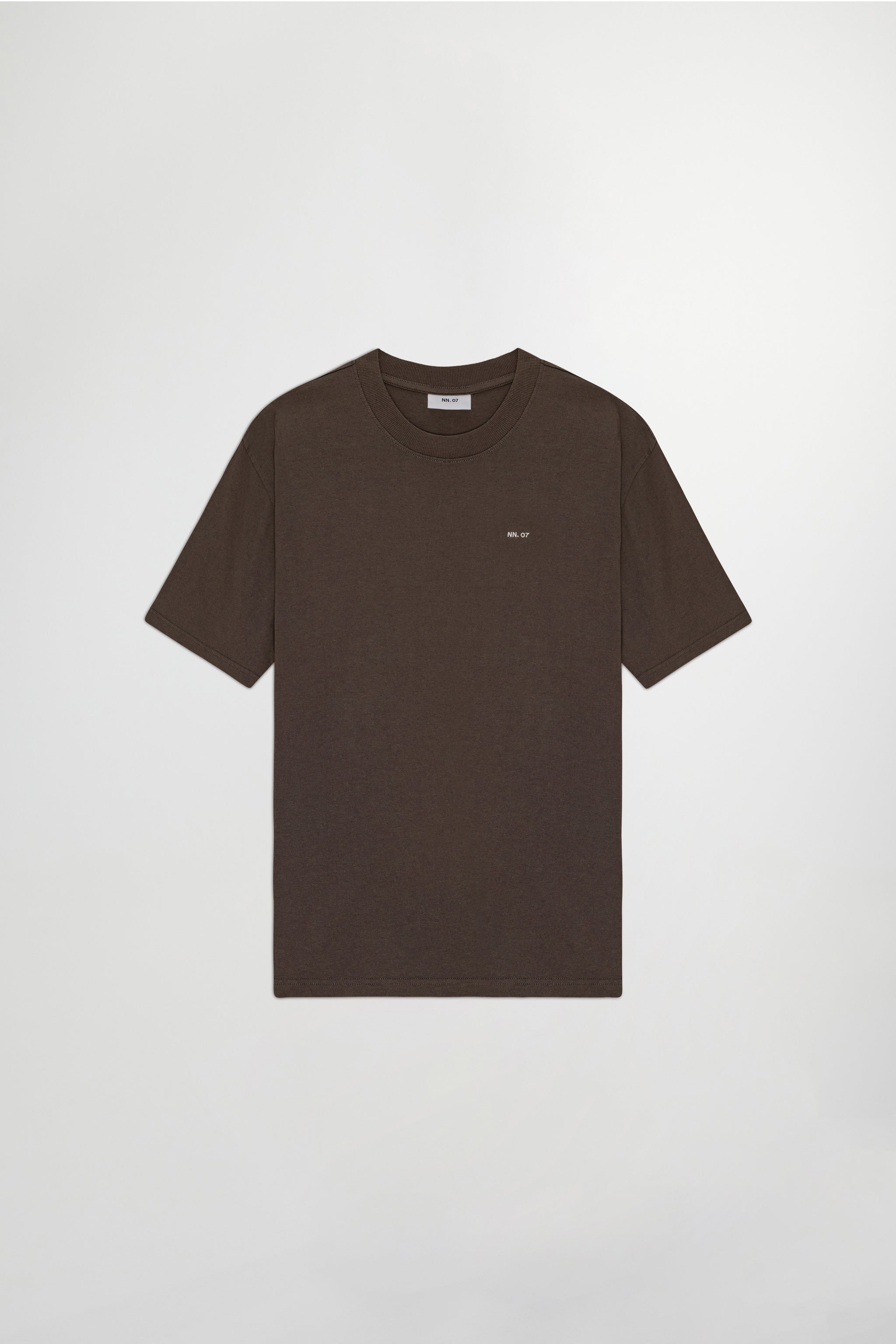 NN07 Adam Embroided Logo Pima Cotton T-Shirt 3209