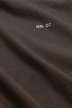 NN07 Adam Embroided Logo Pima Cotton T-Shirt 3209