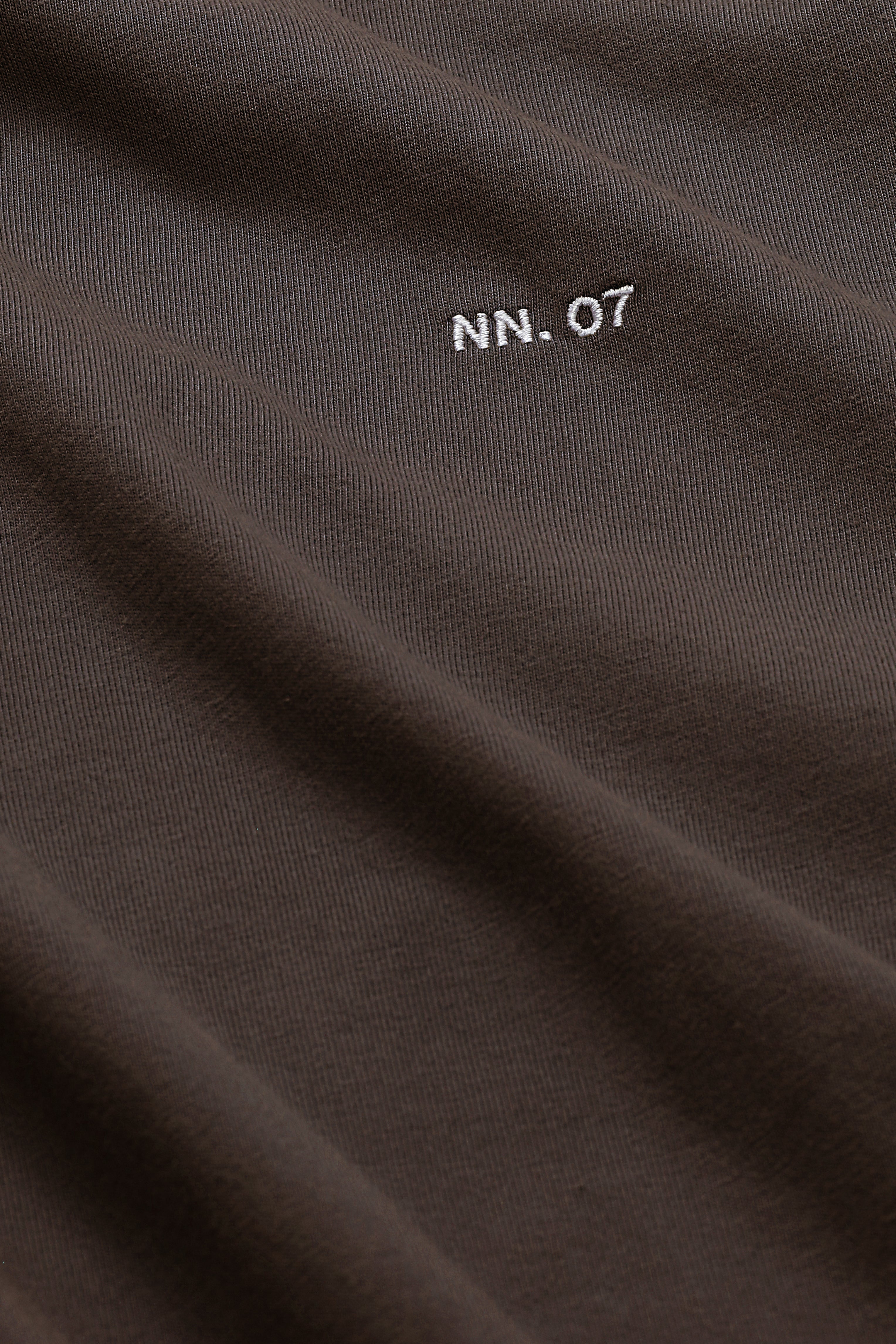 NN07 Adam Embroided Logo Pima Cotton T-Shirt 3209