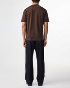 NN07 Adam Embroided Logo Pima Cotton T-Shirt 3209