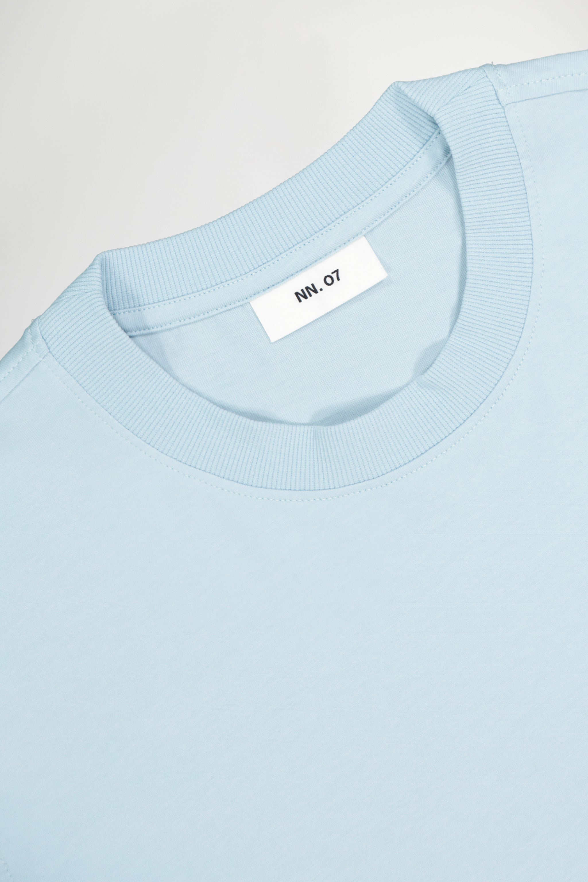 NN07 Adam Embroided Logo Pima Cotton T-Shirt 3209