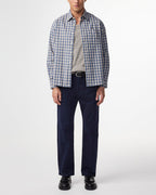 NN.07 Deon Flannel Shirt 5465 - Blue Check