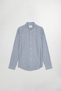 NN07 Arne Stripe Button Down Twill Shirt 5655
