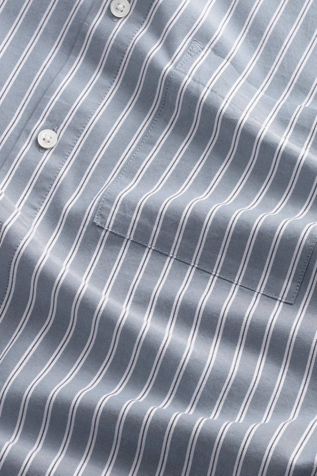 NN07 Arne Stripe Button Down Twill Shirt 5655