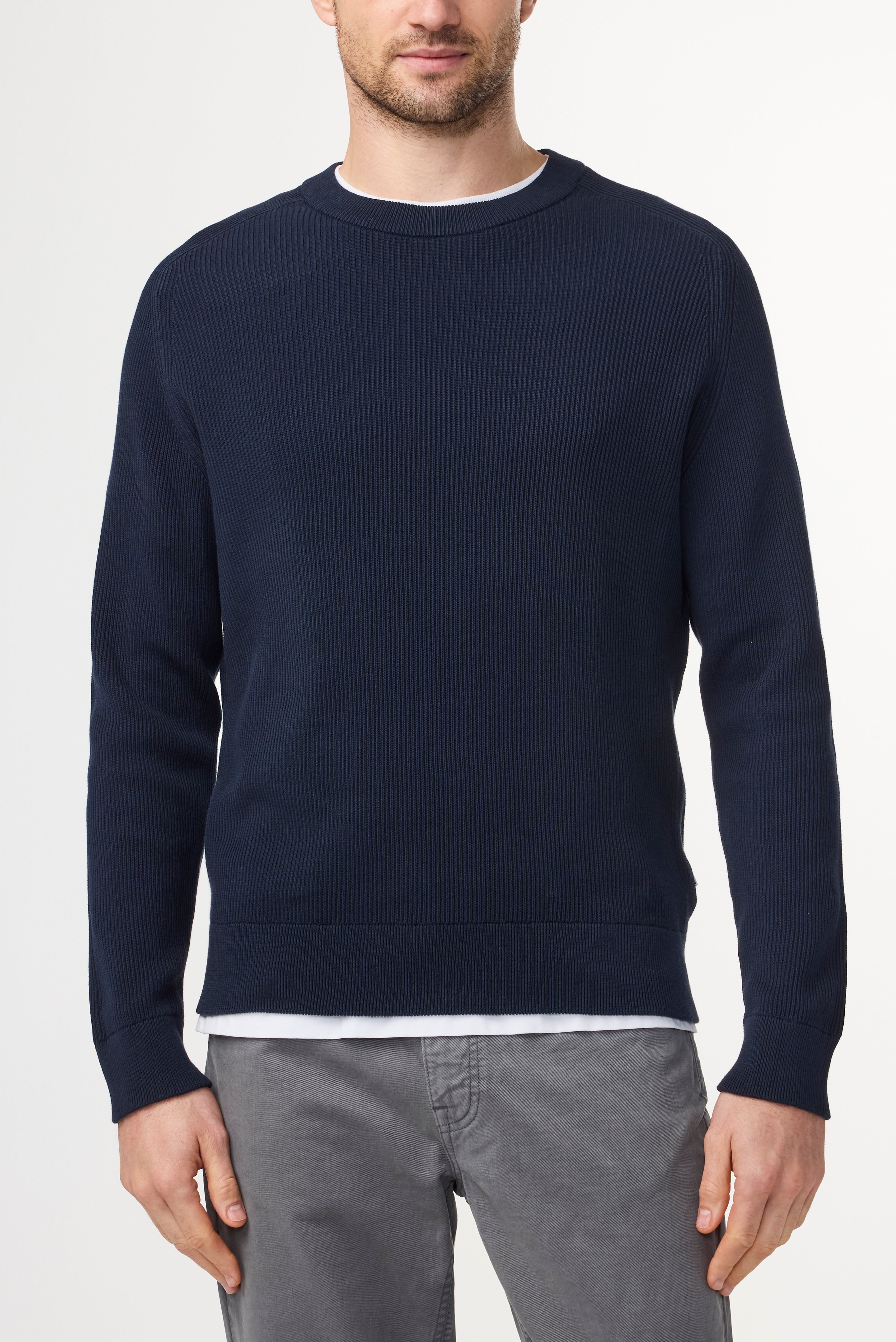 NN07 Kevin Ribbed Sweater 6600