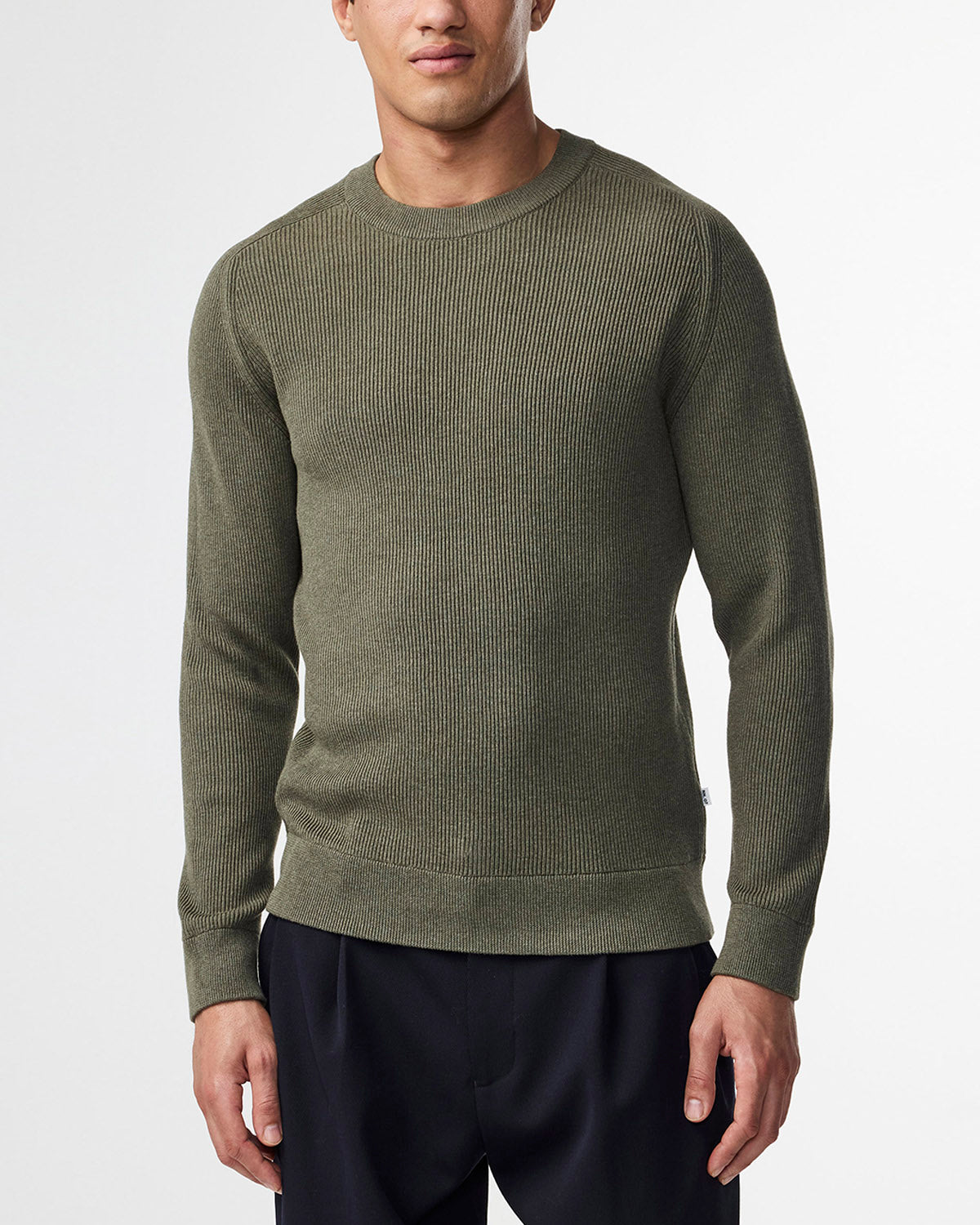 NN07 Kevin Ribbed Sweater 6600