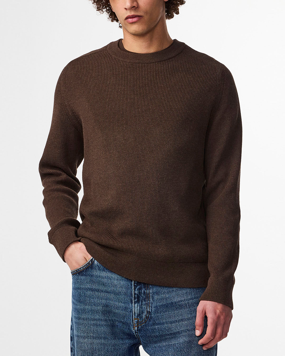 NN07 Kevin Ribbed Sweater 6600