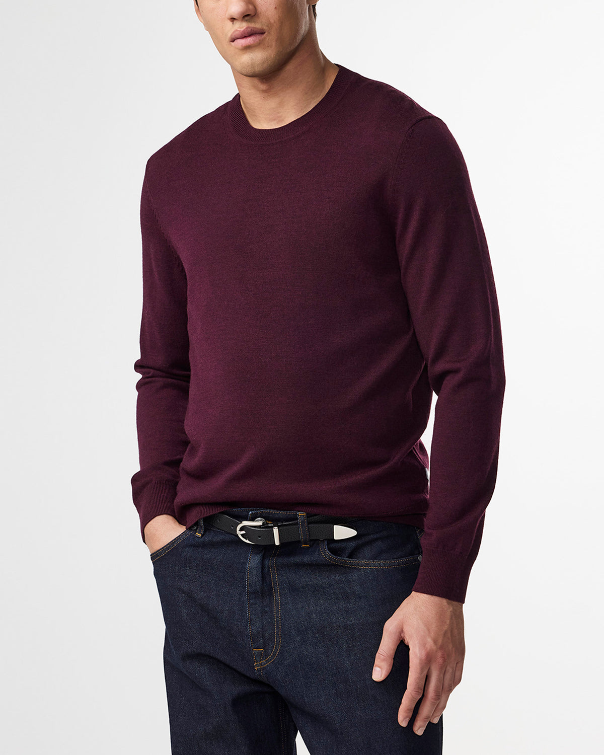 NN07 Ted Lightweight Wool Sweater 6605