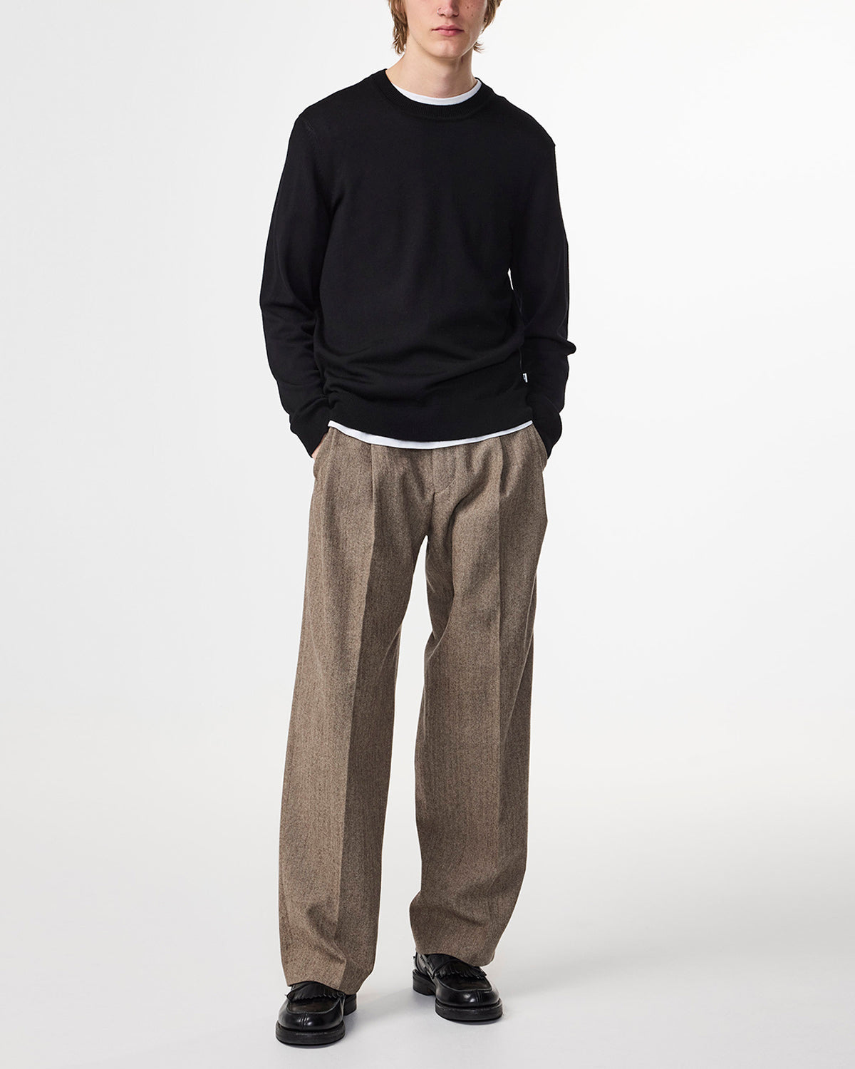 NN07 Ted Lightweight Wool Sweater 6605