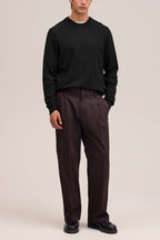 NN.07 Ted Lightweight Wool Sweater 6605 - Navy Blue