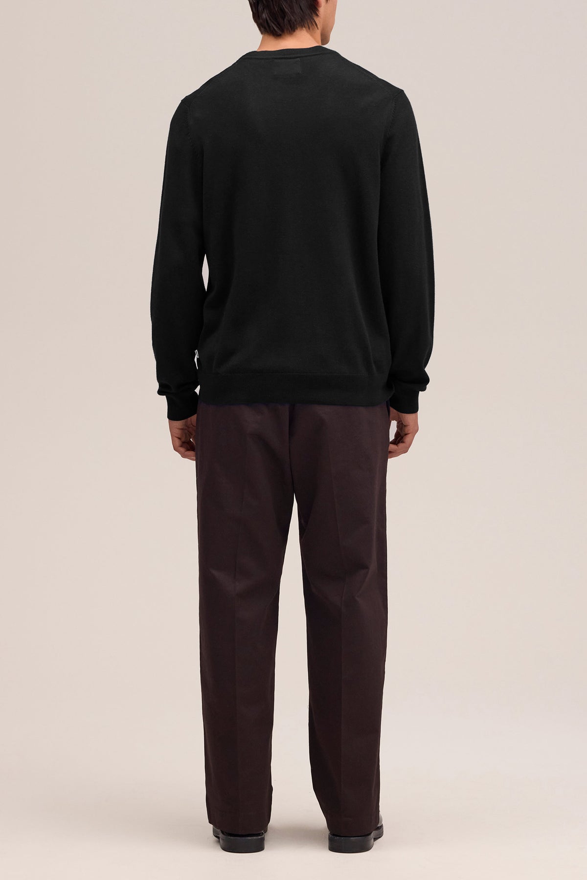 NN.07 Ted Lightweight Wool Sweater 6605 - Navy Blue