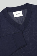 NN07 Sergio V-Neck Wool Knit 6605