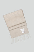 NN.07 Wool & Cashmere Blend Scarf 9008 - Ecru Multi