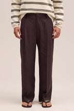NN.07 Kay Relaxed Fit Trousers 1808 - Deep Truffle