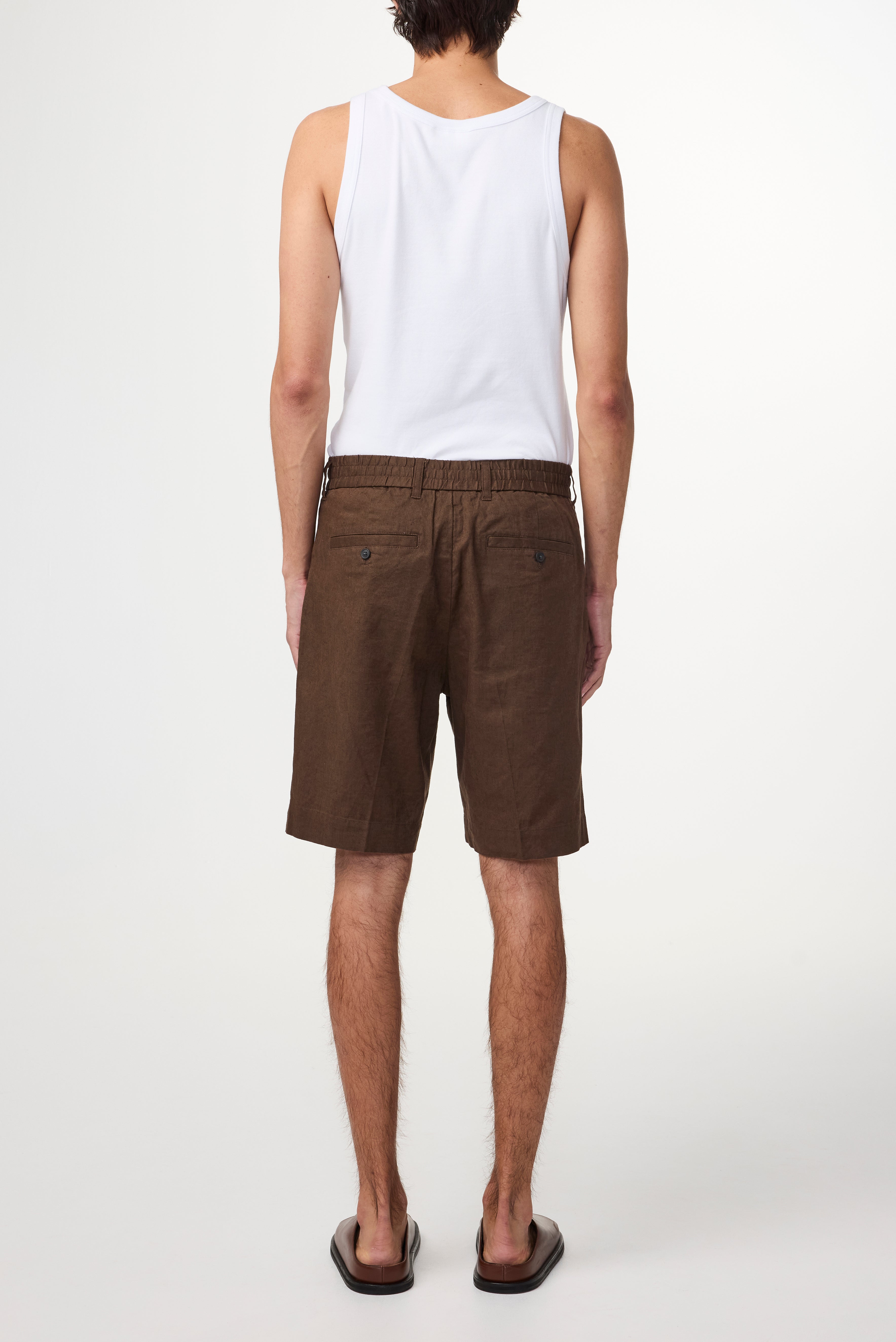 NN07 Billie Linen Blend Shorts 5397