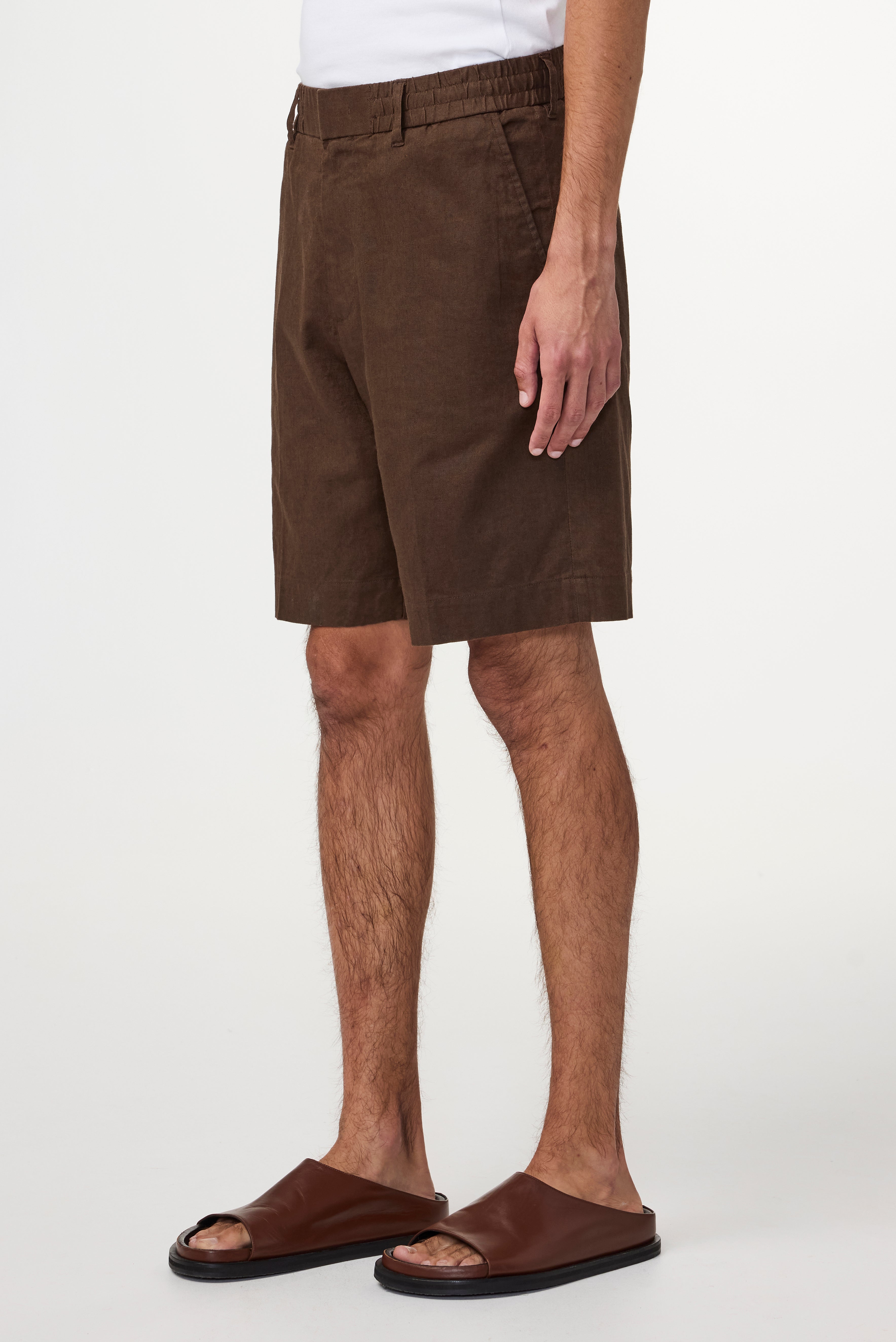 NN07 Billie Linen Blend Shorts 5397