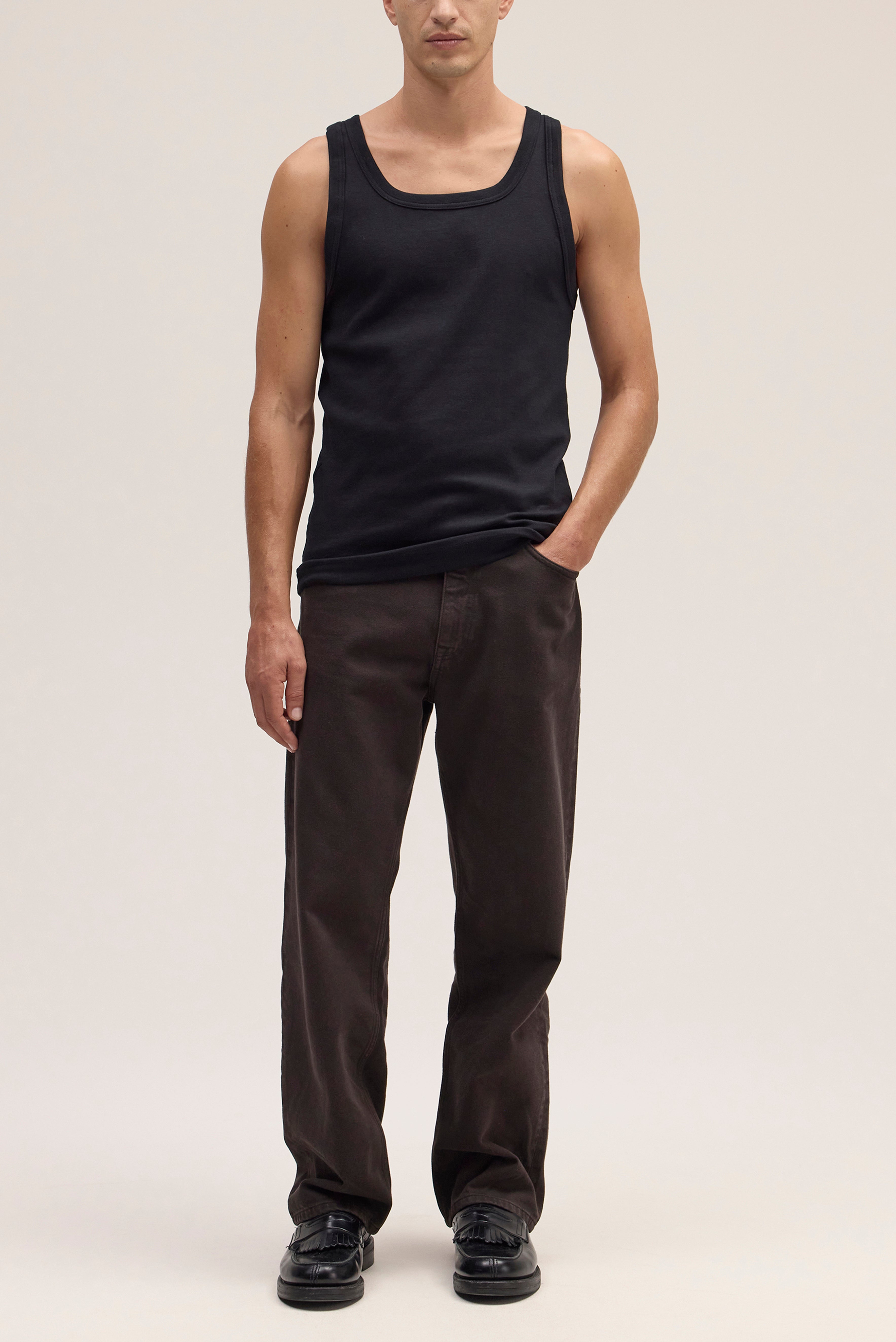 NN.07 Mick Tank Top 3206 - Black