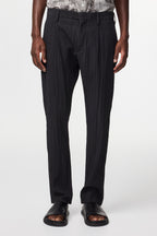 Bill Pleated Seersucker Trouser 5721