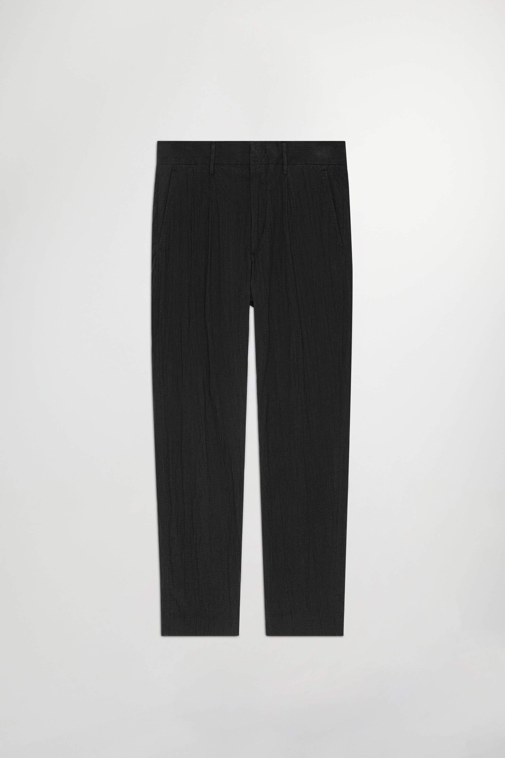 Bill Pleated Seersucker Trouser 5721