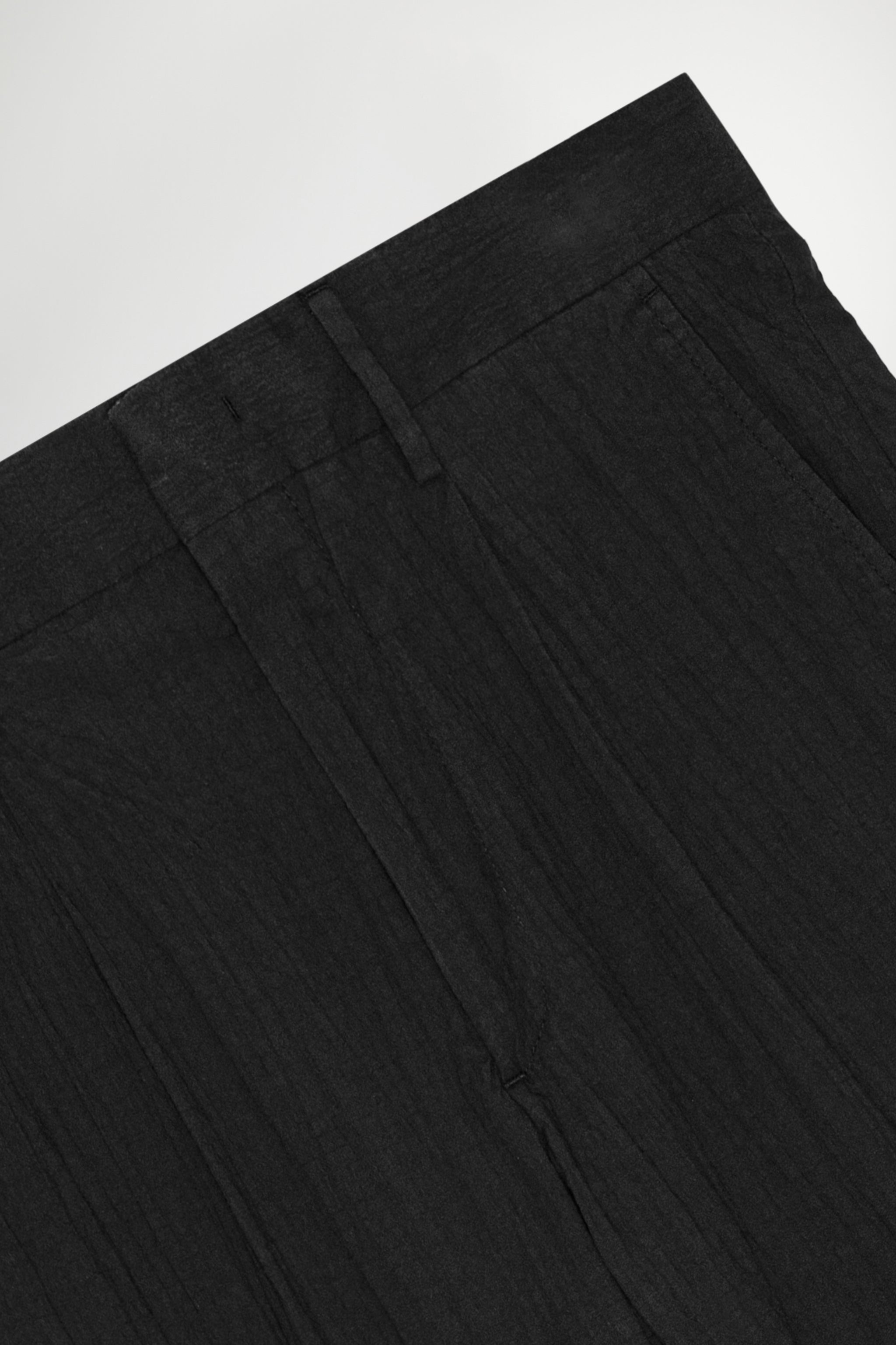 Bill Pleated Seersucker Trouser 5721