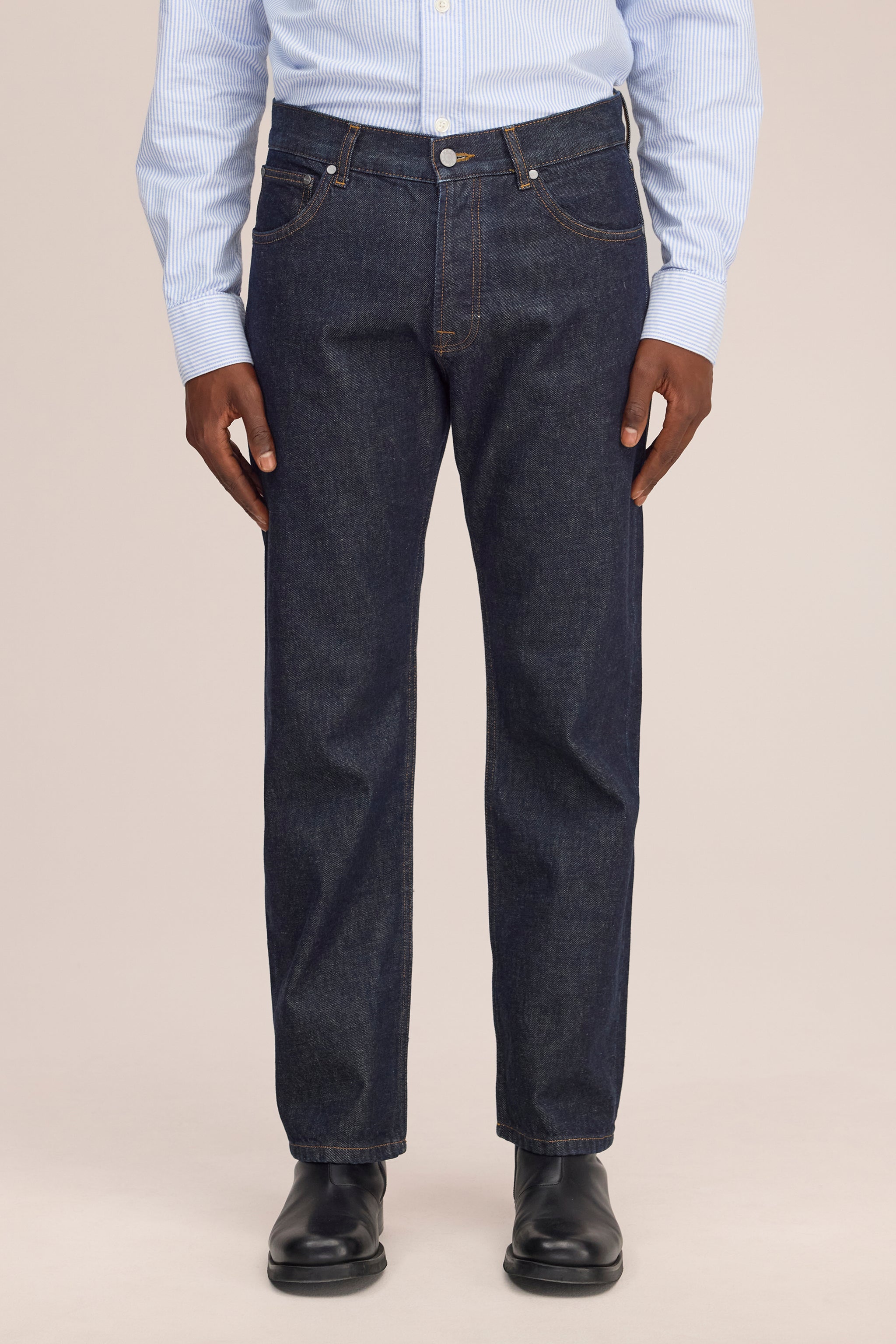 NN.07 Sonny Straight Leg Jeans 1843 - Raw Indigo