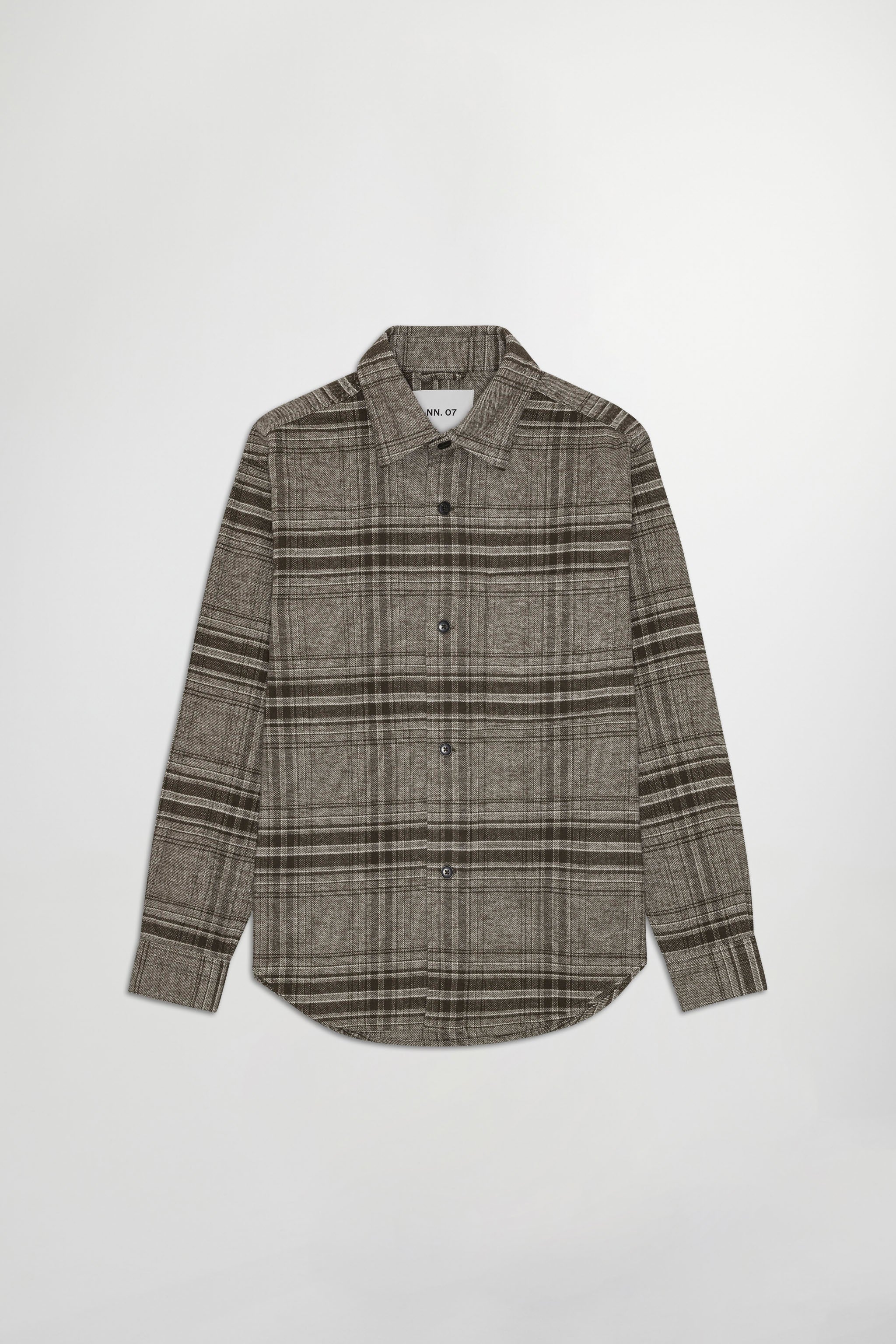 NN07 Adwin Flannel Overshirt 5292