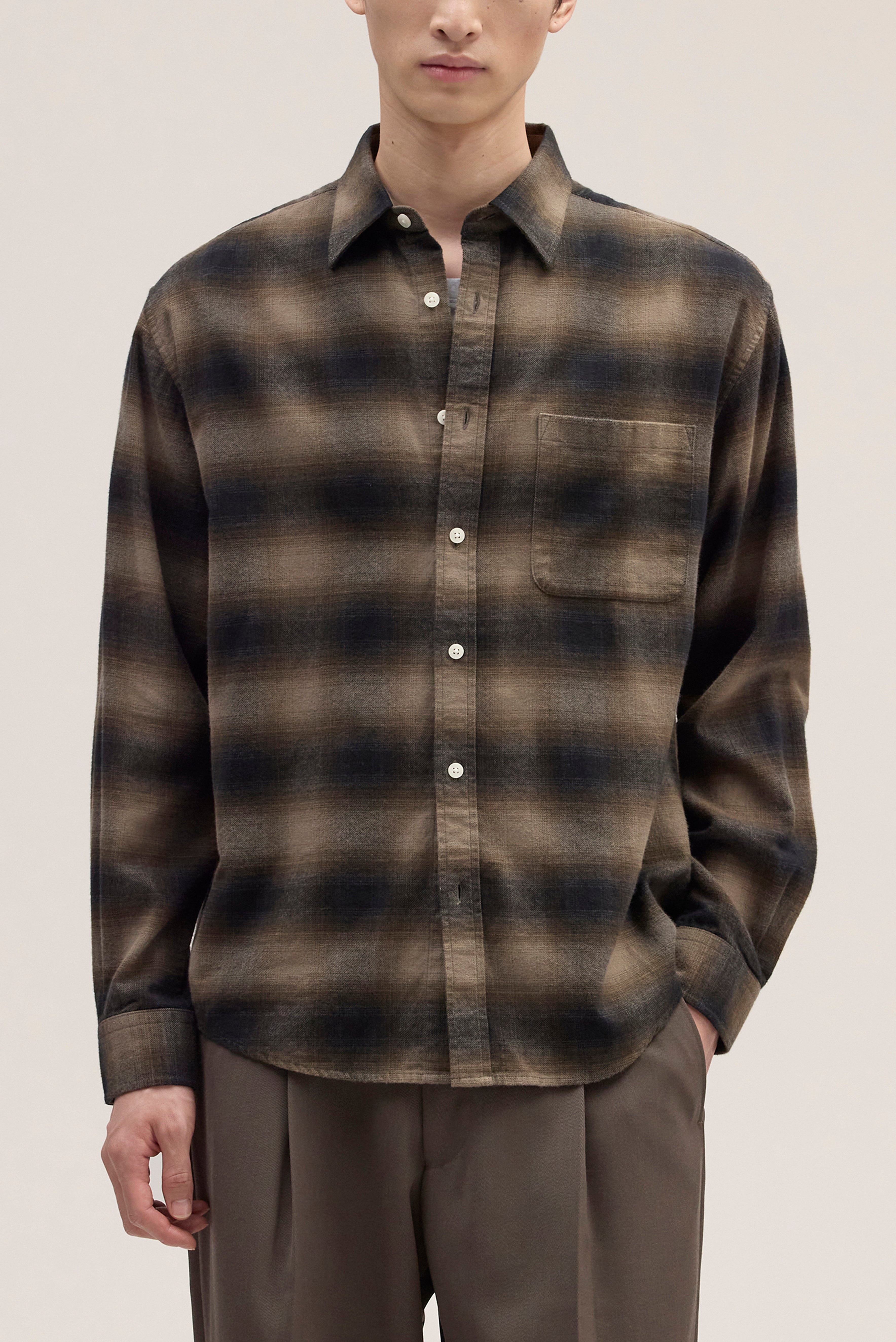 NN07 Deon Flannel Shirt 5465