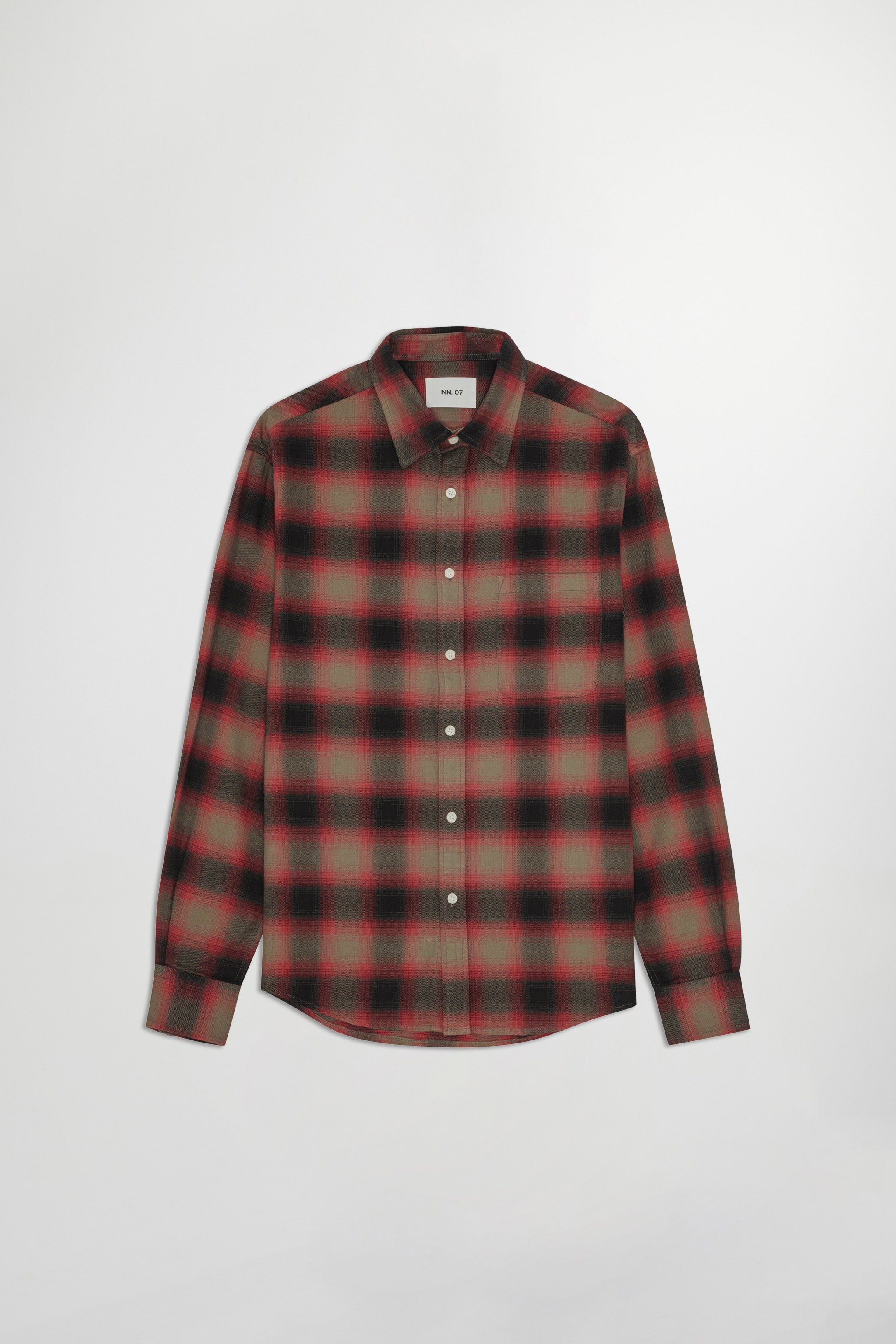 NN07 Deon Flannel Shirt 5465