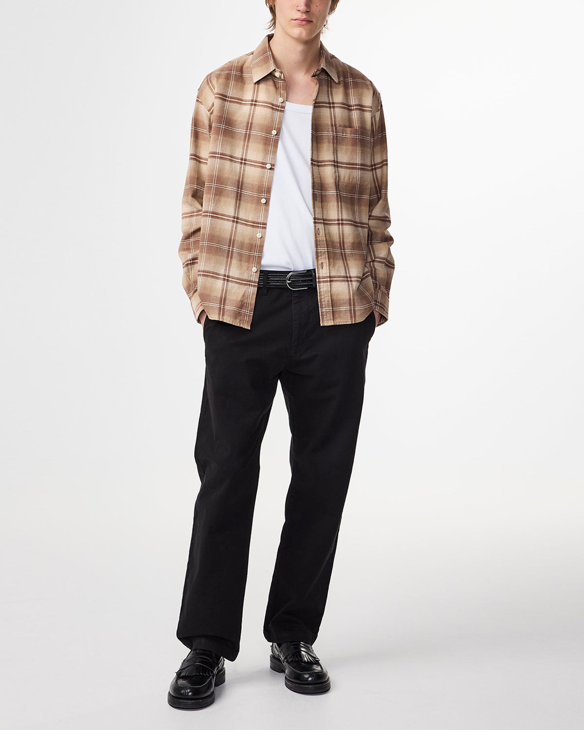 NN07 Deon Flannel Shirt 5465