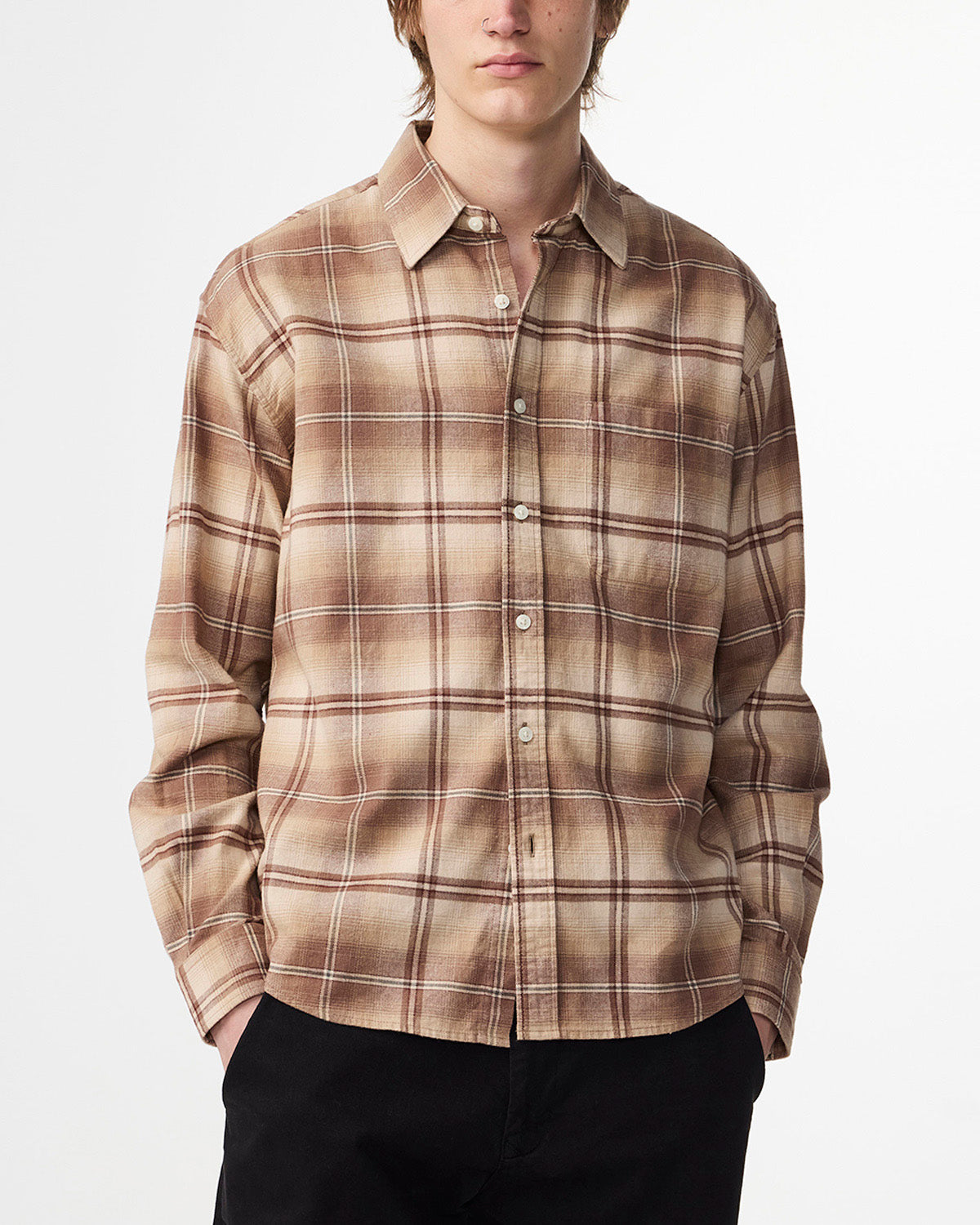 NN07 Deon Flannel Shirt 5465