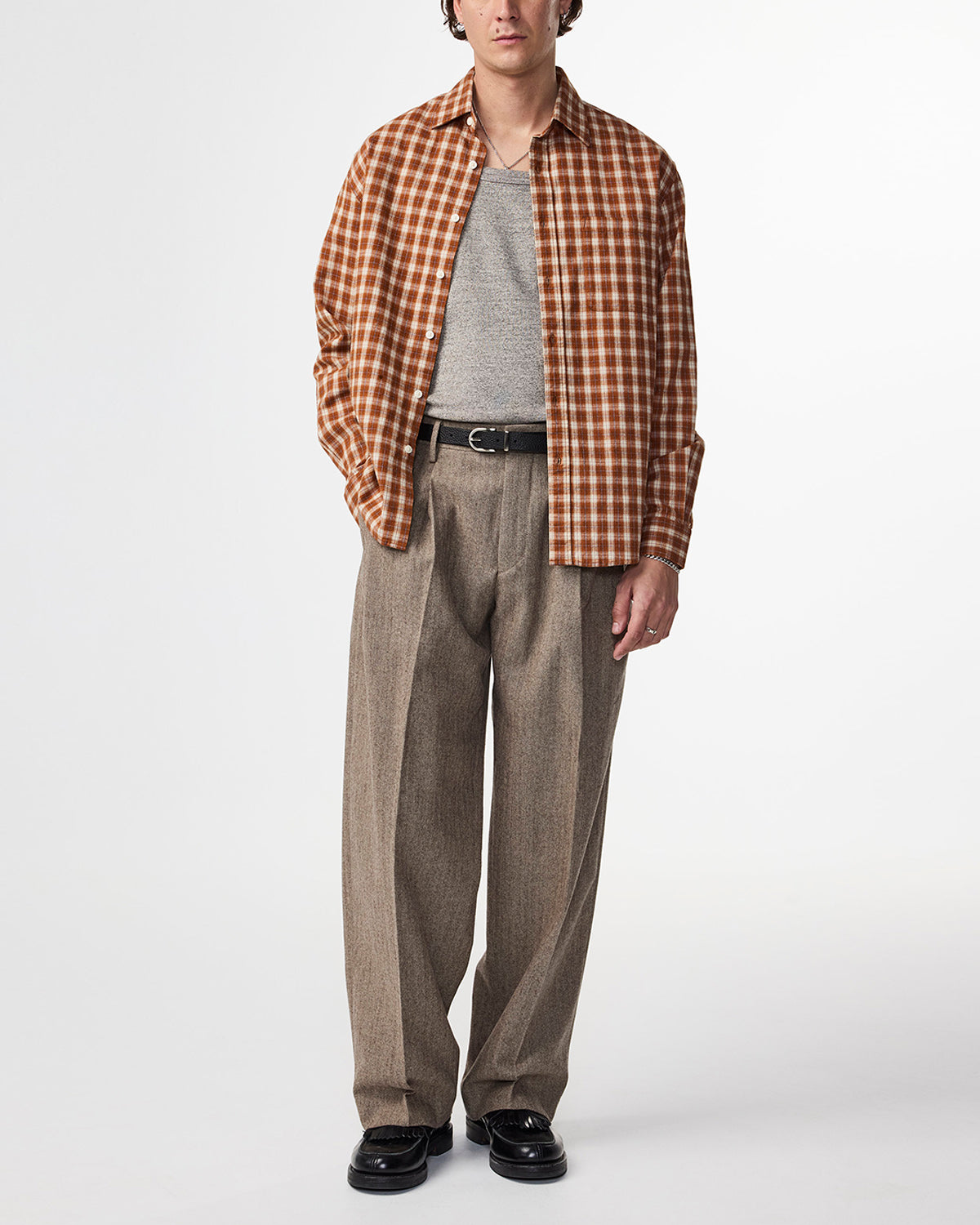 NN07 Deon Flannel Shirt 5465